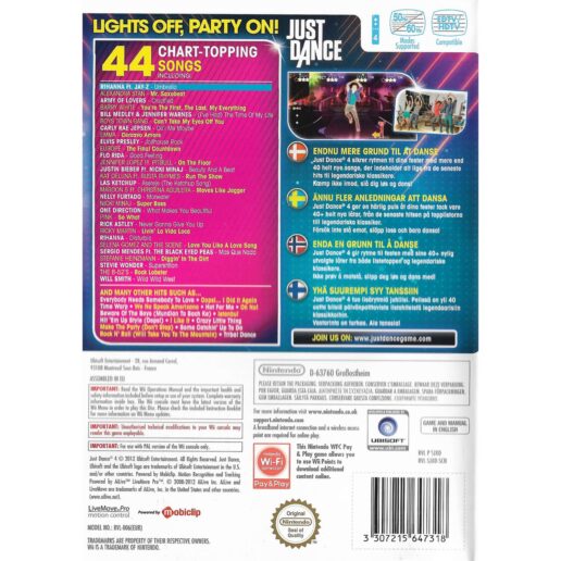 Just Dance 4 Special Edition Nintendo Wii Nordic (Begagnad)