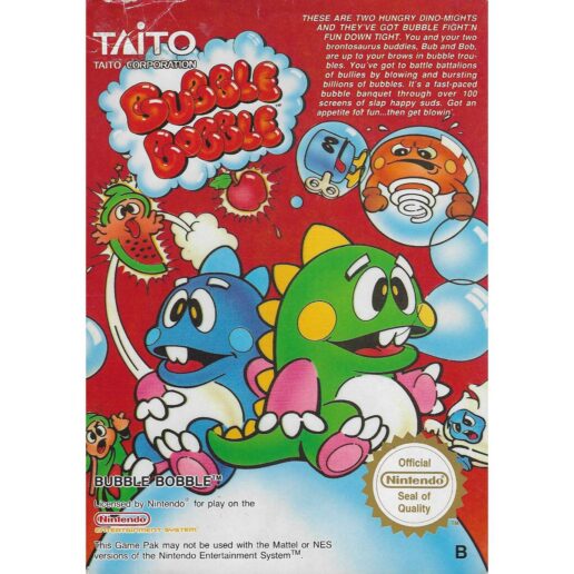 Bubble Bobble Nintendo NES