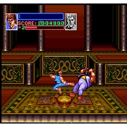 Super Double Dragon Super Nintendo SNES SCN (Begagnad)