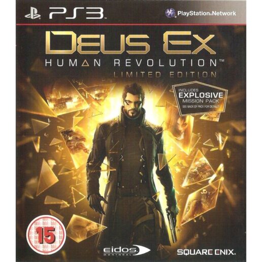 Deus Ex Human Revolution Limited Edition Playstation 3 PS3 (Begagnad)