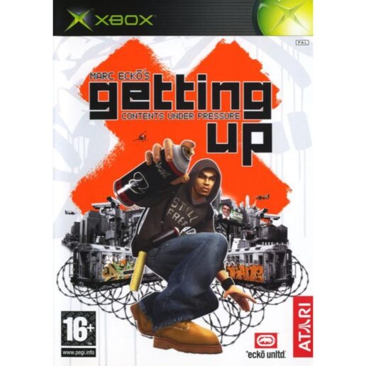 Marc Eckos Getting Up Contents Under Pressure Xbox (Begagnad)