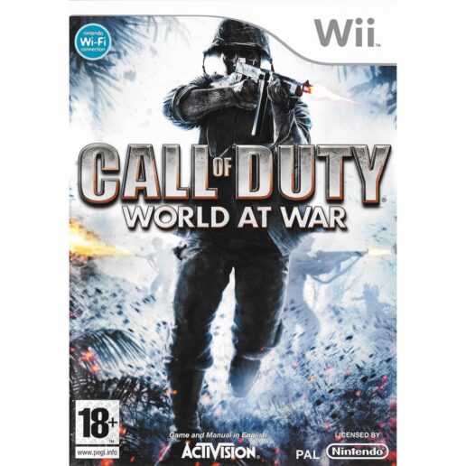 Call of Duty World at War Nintendo Wii Nordic (Begagnad)