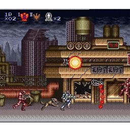 Super Probotector Alien Rebels Super Nintendo SNES SCN (Begagnad)