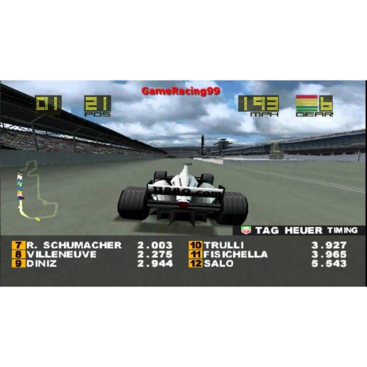 Formula One 99 Playstation 1 PS1 Swedish (Begagnad)