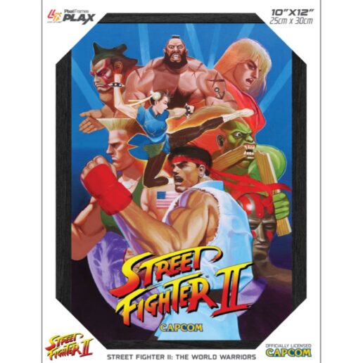 Pixel Frames Plax Street Fighter 2 The World Warriors