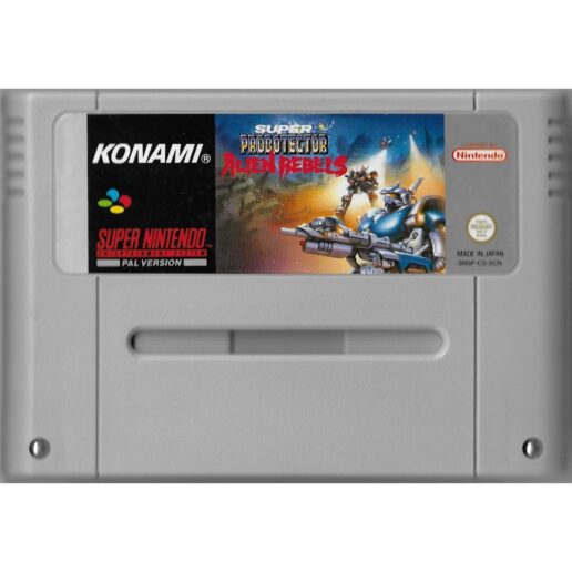 Super Probotector Alien Rebels Super Nintendo SNES SCN (Begagnad)