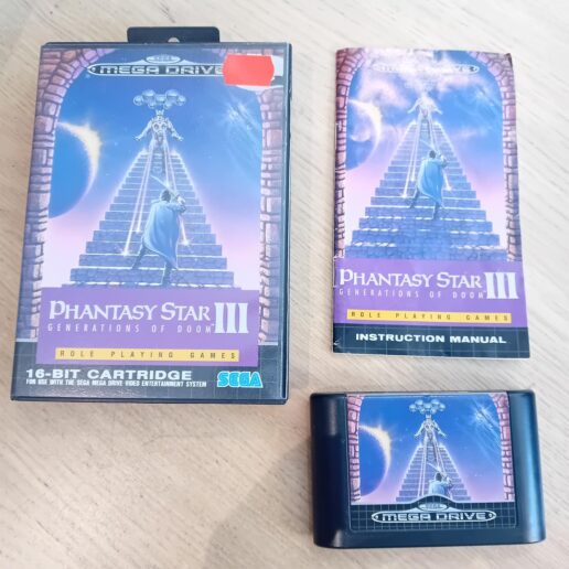 Phantasy Star III Generations of Doom Sega Mega Drive