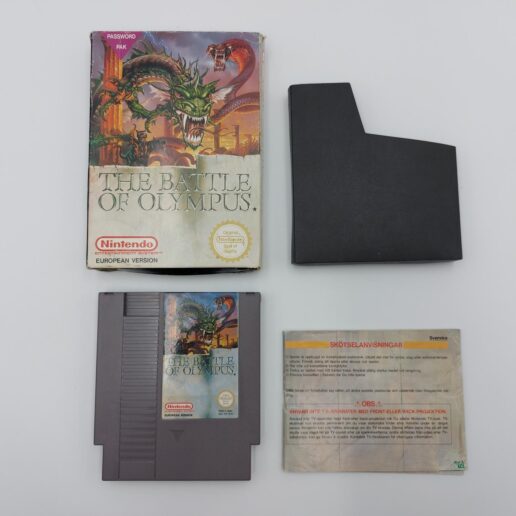 The Battle of Olympus Nintendo NES (Begagnad)