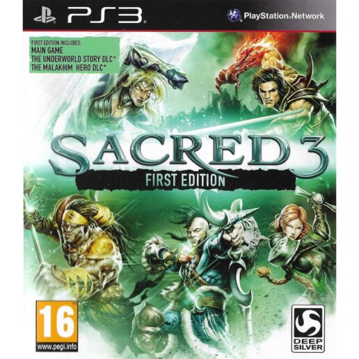Sacred 3 First Edition Playstation 3 PS3 (Begagnad)
