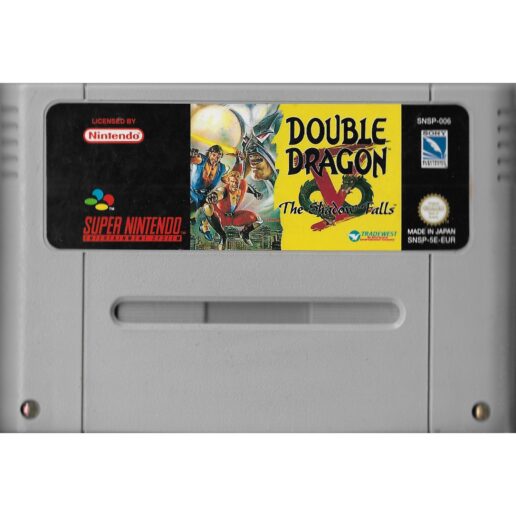 Double Dragon V The Shadow Falls Super Nintendo SNES EUR (Begagnad)