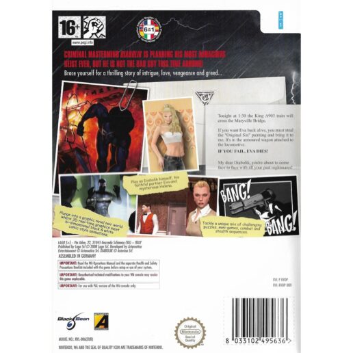 Diabolik The Original Sin Nintendo Wii (Begagnad)