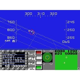 F-16 Fighter Sega Master System Sega Card (Begagnad)