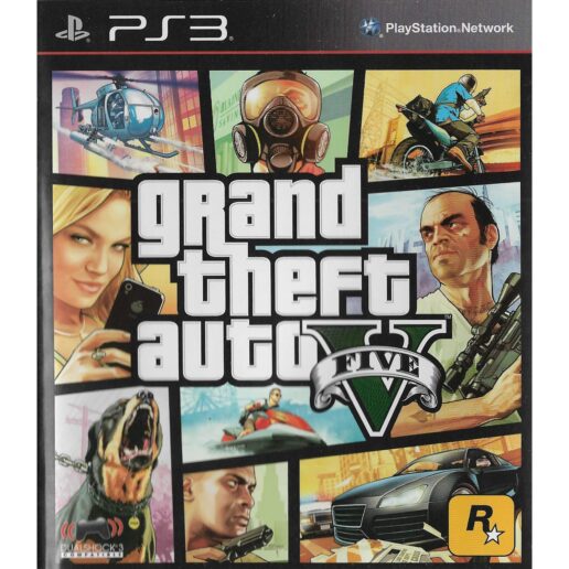 Grand Theft Auto V Playstation 3 PS3 Chinese (Begagnad)