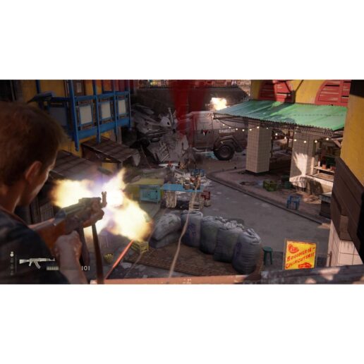 Uncharted 4 A Thiefs End Playstation 4 PS4 Nordic (Begagnad)