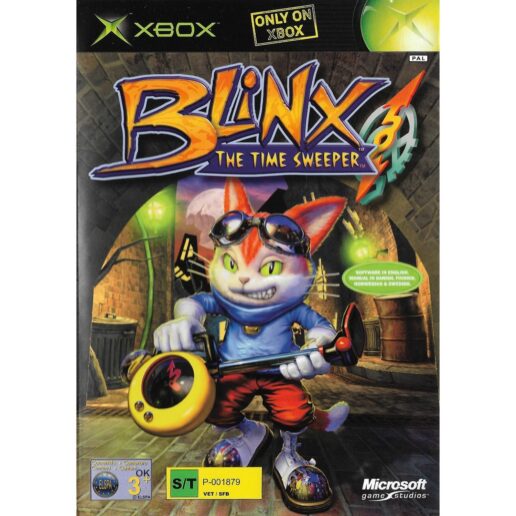 Blinx The Time Sweeper Xbox Nordic (Begagnad)