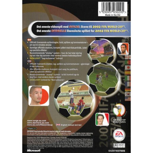 2002 FIFA World Cup Xbox Norwegian/Danish (Begagnad)