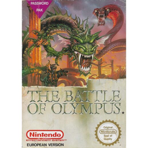 The Battle of Olympus Nintendo NES (Begagnad)