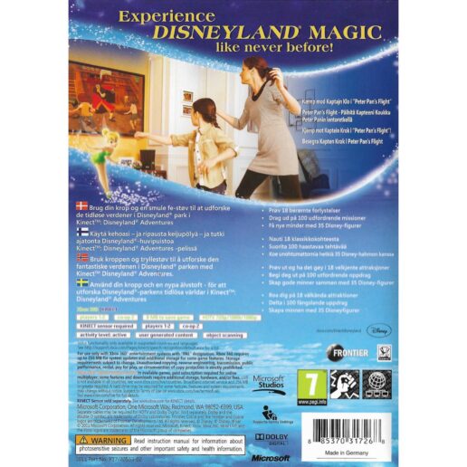 Disneyland Adventures Xbox 360 Kinect Nordic (Begagnad)