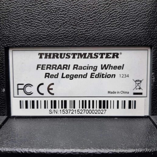 Thrustmaster Ferrari Red Legend Edition Racing Wheel Playstation 3