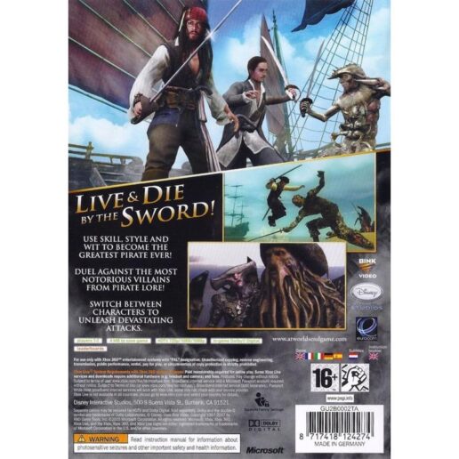 Pirates of the Caribbean At Worlds End Xbox 360 (Begagnad)