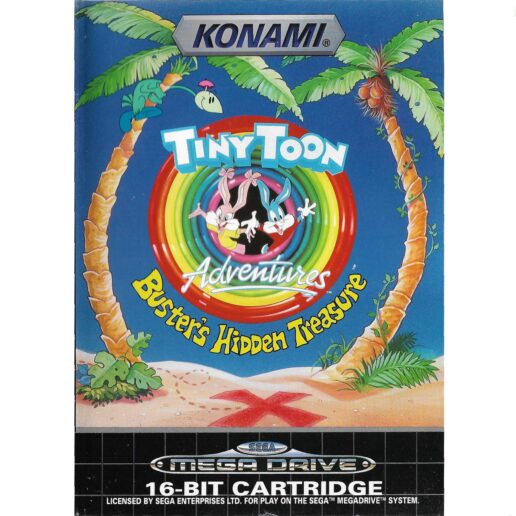 Tiny Toon Adventures Busters Hidden Treasure Sega Mega Drive