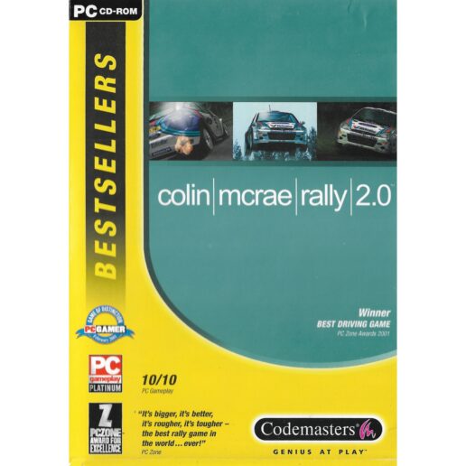 Colin McRae Rally 2.0 PC CD Bestsellers (Begagnad)