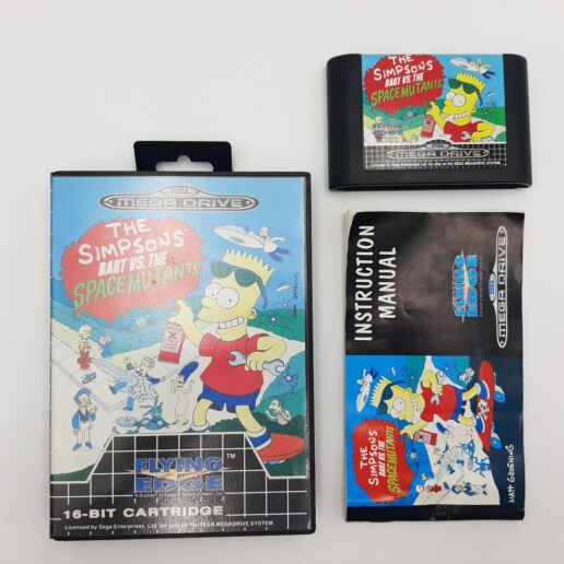 The Simpsons Bart vs The Space Mutants Sega Mega Drive