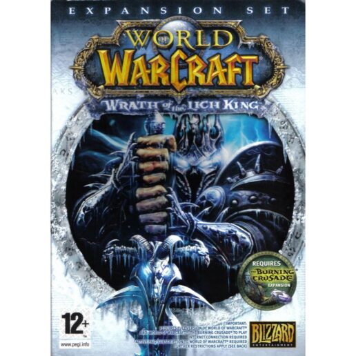 World of Warcraft Wrath of the Lich King Expansion Set PC DVD (Begagnad)