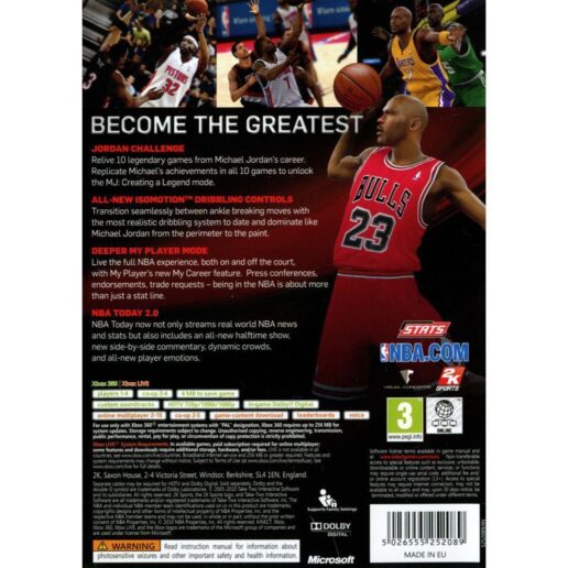 NBA 2K11 Xbox 360 (Begagnad)