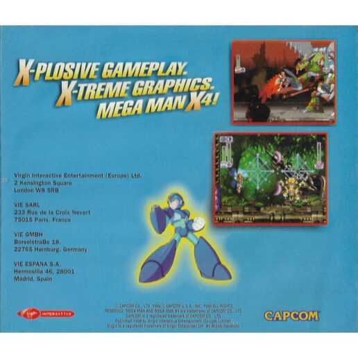 Mega Man X4 PC CD (Begagnad)