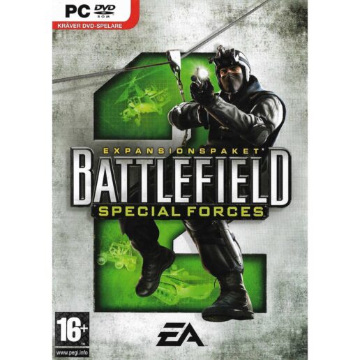 Battlefield 2 Special Forces Expansionspaket PC DVD Swedish (Begagnad)