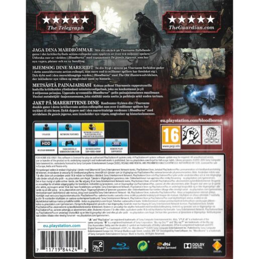 Bloodborne Game of the Year Edition Playstation 4 PS4 Nordic (Begagnad)
