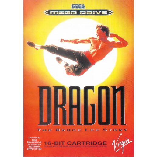 Dragon The Bruce Lee Story Sega Mega Drive