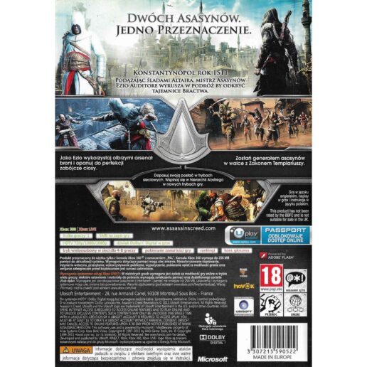 Assassins Creed Revelations Xbox 360 Polish (Begagnad)