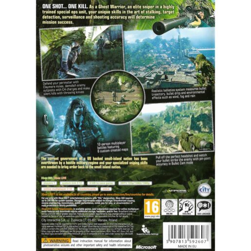 Sniper Ghost Warrior Xbox 360 (Begagnad)