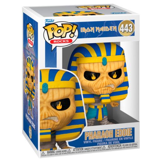 POP figure Rocks Iron Maiden Pharoah Eddie