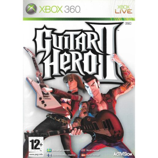 Guitar Hero II Xbox 360 Bunde Copy Nordic (Begagnad)