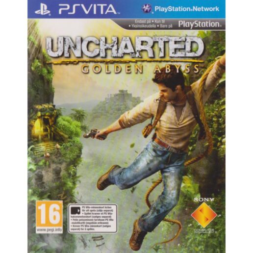 Uncharted Golden Abyss Playstation PS Vita Nordic (Begagnad)