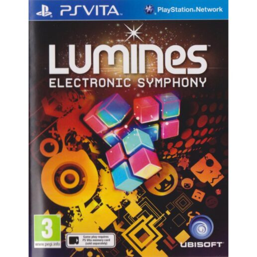 Lumines Electronic Symphony Playstation PS Vita (Begagnad)