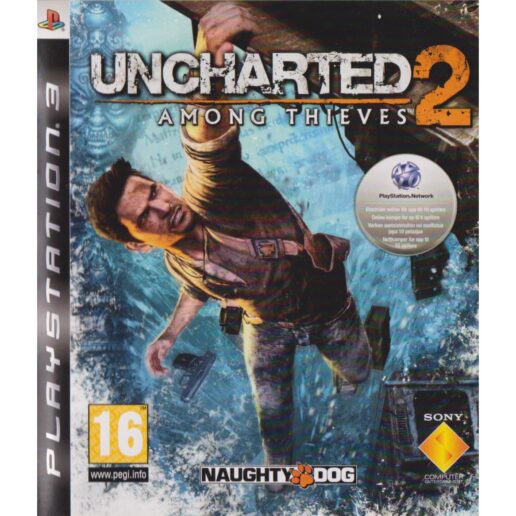 Uncharted 2 Among Thieves Playstation 3 PS3 Nordic (Begagnad)
