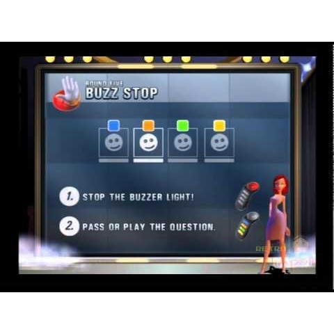 Buzz The Music Quiz Playstation 2 PS2 Bundle Copy Nordic (Begagnad)