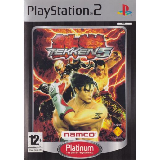 Tekken 5 Playstation 2 PS2 Platinum Nordic (Begagnad)