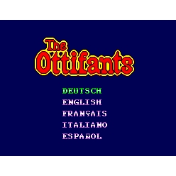 The Ottifants Sega Master System (Begagnad)
