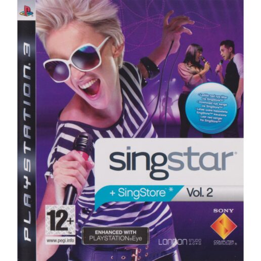 Singstar Vol 2 Playstation 3 PS3 Bundle Copy Nordic (Begagnad)