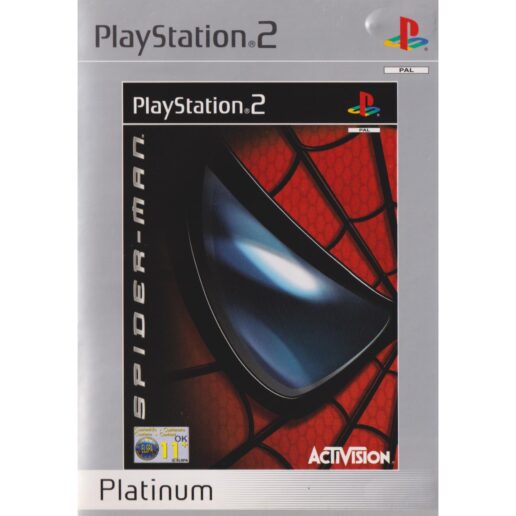 Spider-Man Playstation 2 PS2 Platinum (Begagnad)