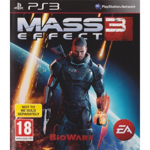 Mass Effect 3 Playstation 3 PS3 Bundle Copy Nordic (Begagnad)