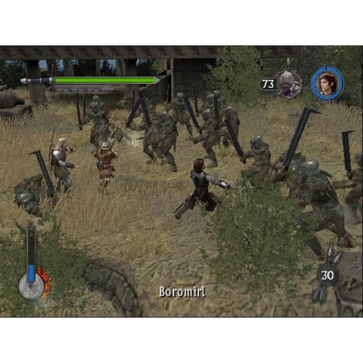 The Lord of Rings The Two Towers Playstation 2 PS2 Danish (Begagnad)