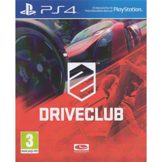 Driveclub Playstation 4 PS4 Nordic (Begagnad) Driveclub Playstation 4 PS4 Nordic (Begagnad)