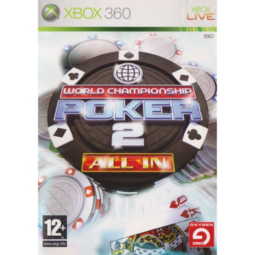 World Championship Poker 2 All In Xbox 360 Spa/Ita/Port (Begagnad)