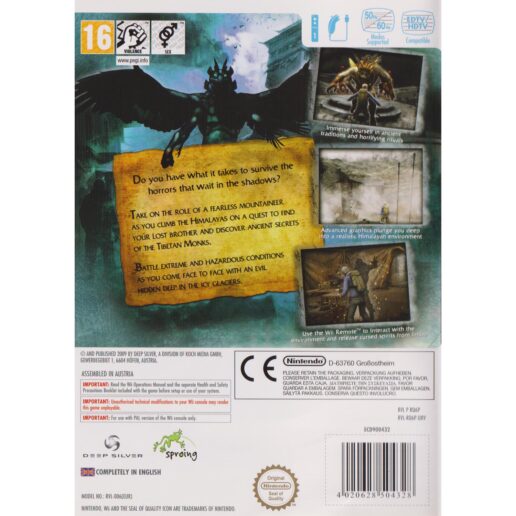 Cursed Mountain Nintendo Wii (Begagnad)